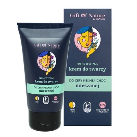 Gift Of Nature Prebiotyczny Krem Do Twarzy Do Cery Mieszanej Ml W