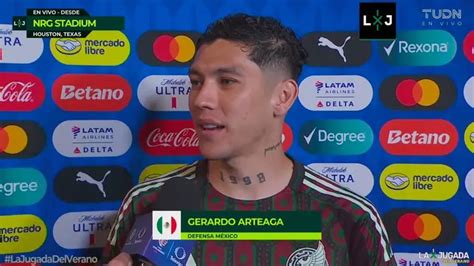 Selección Mexicana Gerardo Arteaga afirma que un gol cambia todo tras