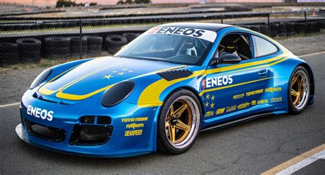 Subaru Swapped Porsche Gt Sti By Eneos Might Be The Craziest Sema