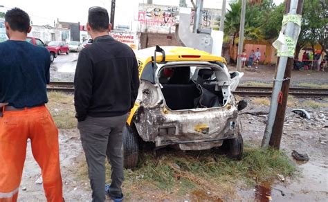 Mueren Ni O Y Su Abuelito En Choque Con El Tren En Durango