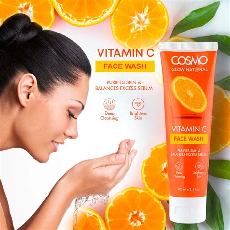 Vitamin C Face Wash 100ml Cosmo Online Shop