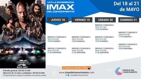 PARQUE DEL CONOCIMIENTO VELOCIDAD Y ADRENALINA EN EL IMAX