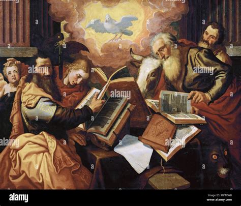 The Four Evangelists Stock Photo Alamy