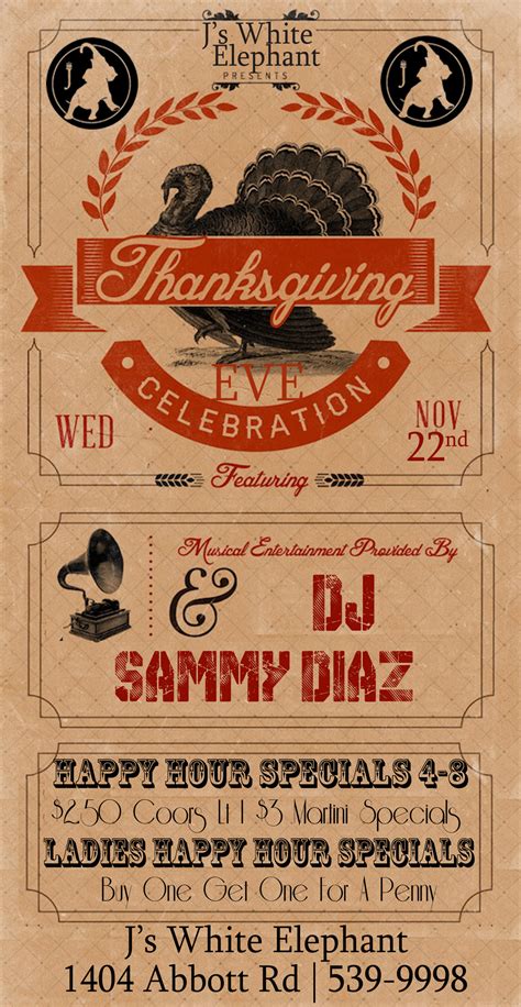 Thanksgiving Eve Party 2017!