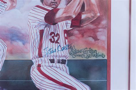 Lot Detail Mike Schmidt Steve Carlton And Pete Rose Signed Framed