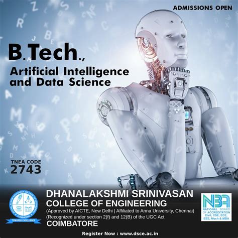 Admissions Open B Tech Artificial Intelligence And Data