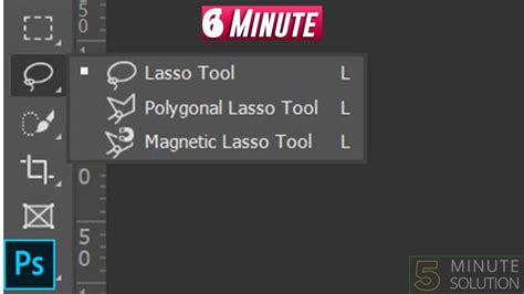 How To Use Lasso Tool In Photoshop 2024 Quick And Easy Youtube