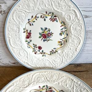 Vintage Wedgwood Patrician Argyle Plates Replacement Etsy