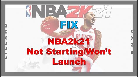 2k21 FIX NBA Not Launching Won T Start Up YouTube