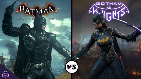 Gotham Knights Vs Batman Arkham Knight Gameplay Physics And Details