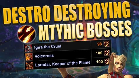 Loving Destro In Mythic Raiding Destruction Warlock Amirdrassil