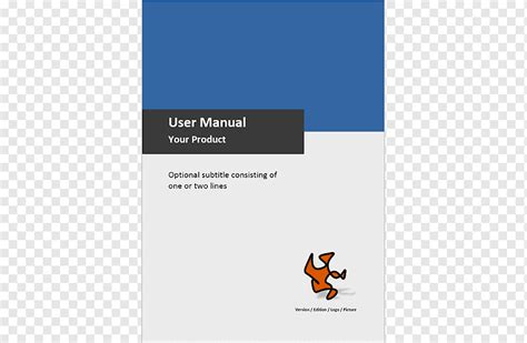 Template Product Manuals Technical Documentation Microsoft Word Manual