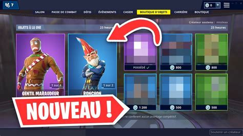 BOUTIQUE FORTNITE du 23 Décembre 2018 ITEM SHOP December 23 2018