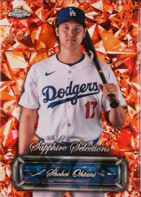 Shohei Ohtani 2024 Topps Chrome Sapphire Edition #SS-12 Sapphire