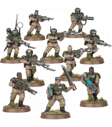 Warhammer Astra Militarum Cadian Shock Troops Mathom Store S L