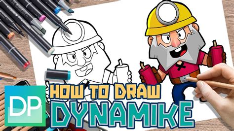 Drawpedia How To Draw Dynamike From Brawl Stars Step By Step Nbkomputer