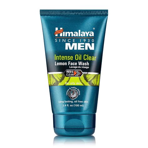 Amazon Himalaya Men S Intense Oil Clear Lemon Face Wash Deep