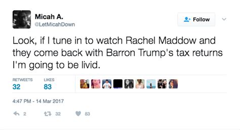 Twitter Reacts Rachel Maddow Says She Has Donald Trumps Tax Returns