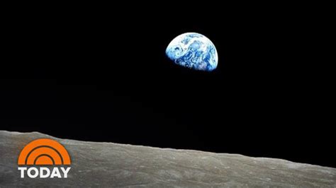 Apollo 8 Astronaut Shares Story Behind Iconic Earthrise Photo Today