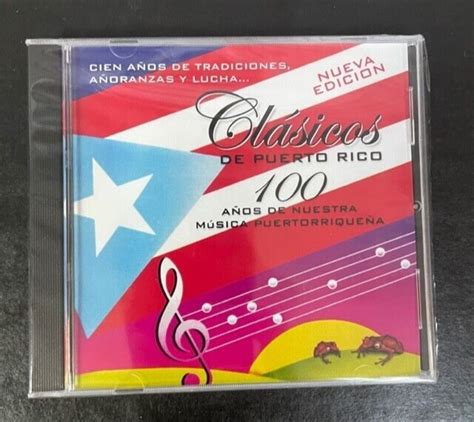 Clásicos De Puerto Rico 100 Años De Nuestra Música Puertorriqueña Cd 4641024684