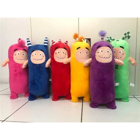 Jual Guling Oddbods M Cm Pillow Plush Cuddly Lucu Karakter Newt