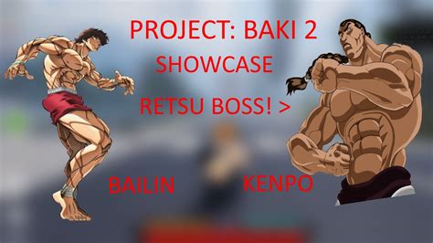 Bailin Kenpo Showcase Roblox Project Baki Youtube