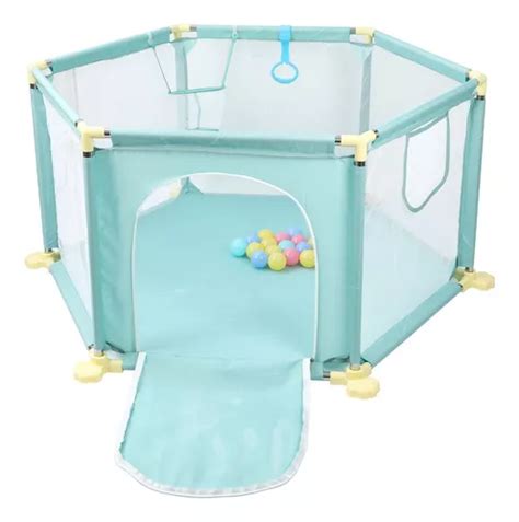 Patio De Juegos Playpen Plegable Con Vallas Para Bebé Corral Meses