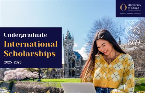 University of Otago Scholarships for 2025/2026 Intake Students - Selset ...