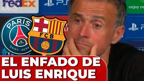 No Le Hizo Ninguna Gracia La Pregunta Que No Gust A Luis Enrique