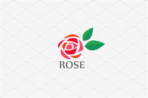 Rose Logo Design | Creative Logo Templates ~ Creative Market