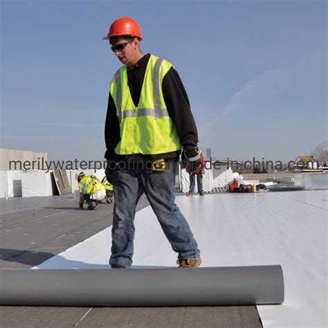 Polyester Reinforced Tpo Sheet Waterproofing Membrane For Roof