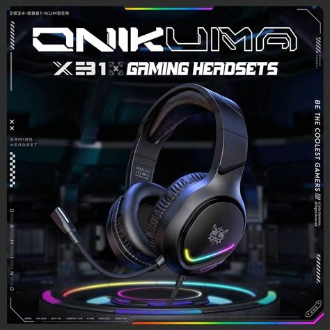 Auriculares De Juego Profesionales Onikuma X Con Cancelaci N De Ruido