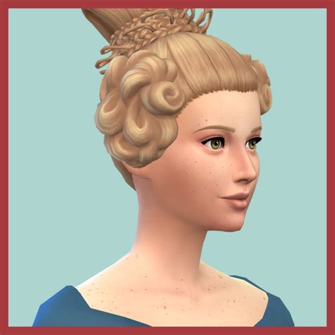 Download '1830s' Hair - Buzzard - The Sims 4 Mods - CurseForge