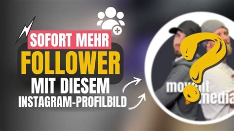 Völlig unterschätzt Instagram Profilbild als Follower Magnet YouTube