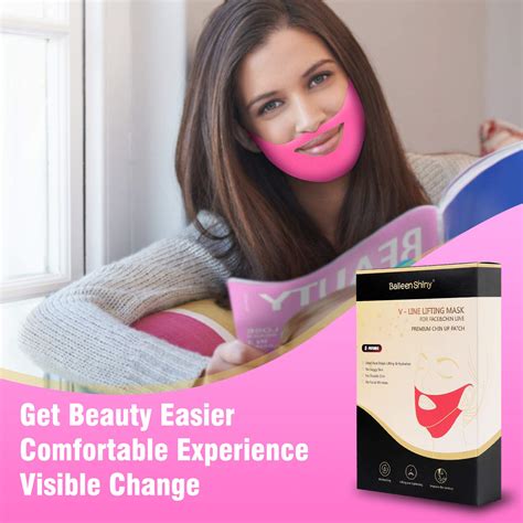 V Line Mask, Ballenshiny V Face Mask Double Chin Reducer