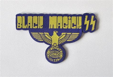 BLACK MAGICK SS Laser Cut Patch