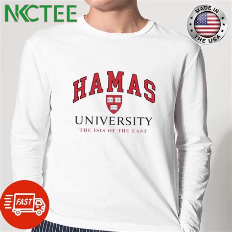 Hamas University The Isis Of The East shirt, hoodie, sweatshirt, ladies ...