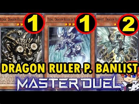 Master Duel Dragon Ruler Post Banlist Puro Humo Veamos Su Potencial