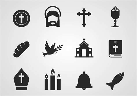 Catholic Icons Vector 115308 Vector Art at Vecteezy