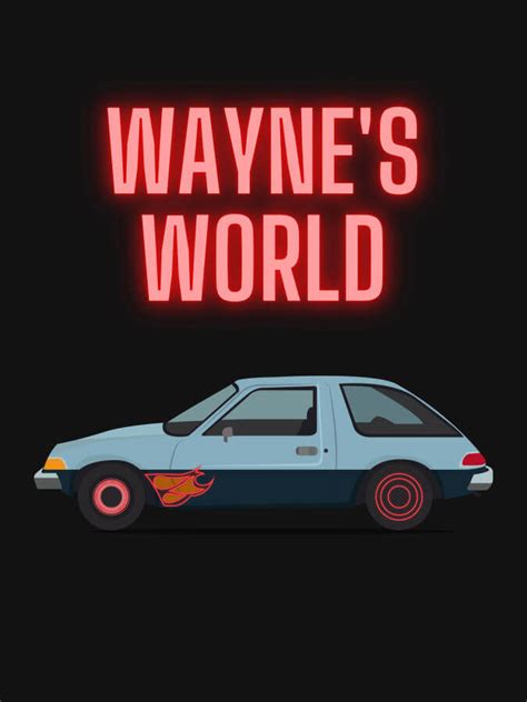 Wayne's World AMC Pacer Poster - Winter Museo