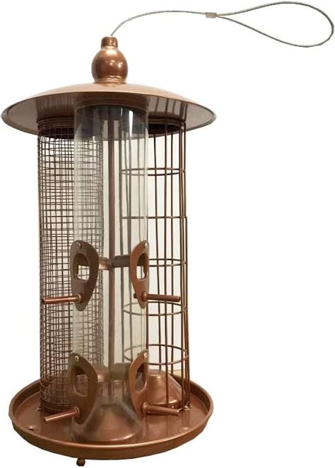 Hanging Deluxe 3 In1 Seed Nut And Fat Ball Wild Bird Triple Feeder