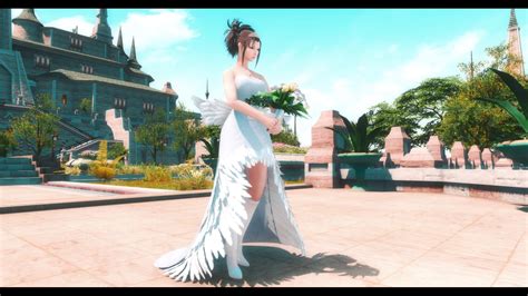 Ffx Yuna S Wedding Hairstyle Xiv Mod Archive