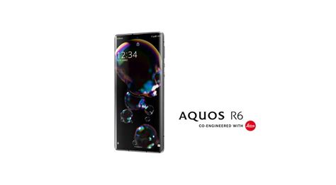 Alleged Renders of the Sharp Aquos R6 Leak with Leica Camera