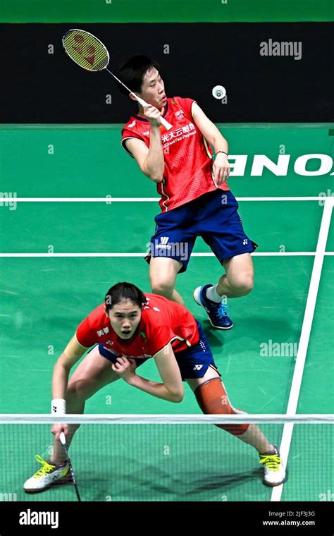 Kuala Lumpur Malaysia 29th June 2022 Zhang Shuxian Top Zheng Yu