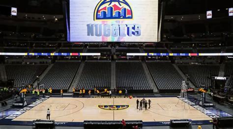 Pepsi Center Nuggets Detailed Seating Chart Cabinets Matttroy