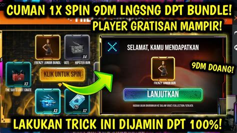 TRIK AMPUHCARA SPIN BUNDLE FRENZY JUNIOR CUMAN 1X SPIN 9DM EVENT FF