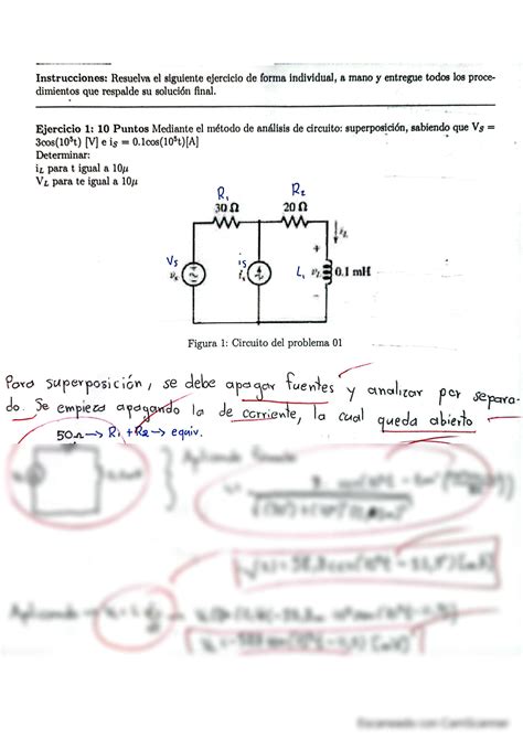 SOLUTION Quiz 2 Circuitos El Ctricos Estado Estacionario Studypool