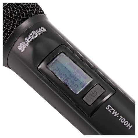 Subzero Szw 100h Digital Wireless Handheld Microphone System Nearly New At Gear4music