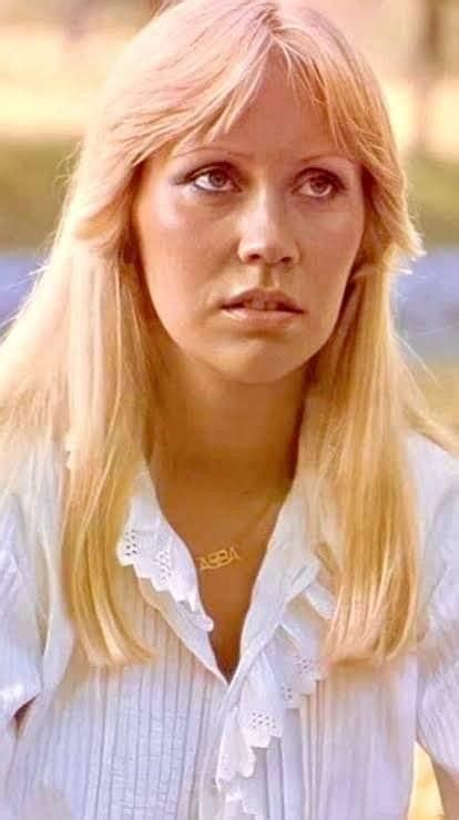 Pin By On Abba Blonde Singer Agnetha F Ltskog Abba