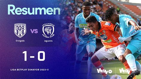 Envigado Vs Jaguares Resumen Y Goles Liga Betplay Dimayor